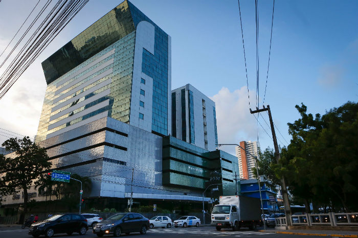 O Hospital Nossa Senhora das Graças será exclusivamente dedicado à Covid-19. (Foto: Heudes Regis/SEI/Divulgação)