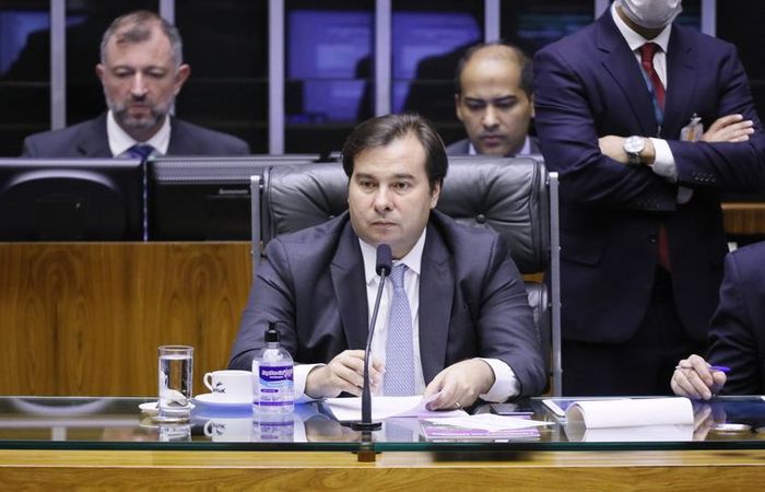 Segundo Maia, assim que a crise for superada no pas, o Congresso voltar a ter como prioridade a organizao dos gastos pblicos, com as reformas administrativa, tributria e a manuteno do teto dos gastos (Foto: Pablo Valadares/Cmara dos Deputados)