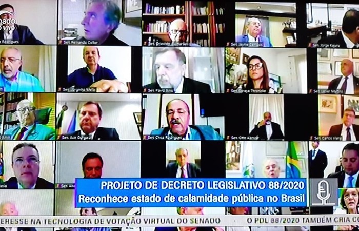  (Foto: TV Senado/Reprodução)