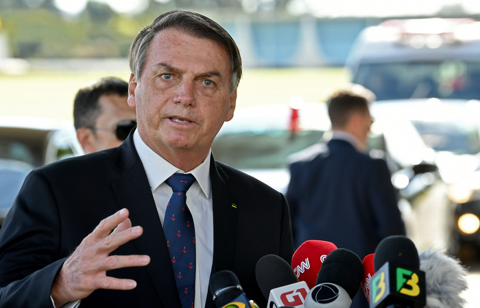O tema foi abordado nesta sexta pelo presidente Bolsonaro (Foto: Evaristo S/AFP)