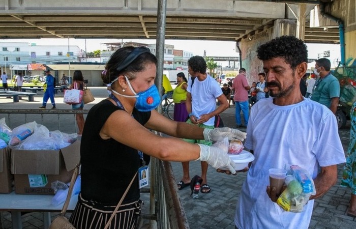 Neste primeiro dia foram cerca de 80 pessoas atendidas. 
 (Foto: Divulgao)