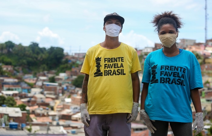Karla e Levi integram a organizao poltica Frente Favela Brasil (Foto: Leandro de Santana/DP)