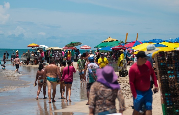 Praia do Litoral Sul tem o turismo como principal fonte de renda.  (Foto: Tarciso Augusto/Esp. DP)