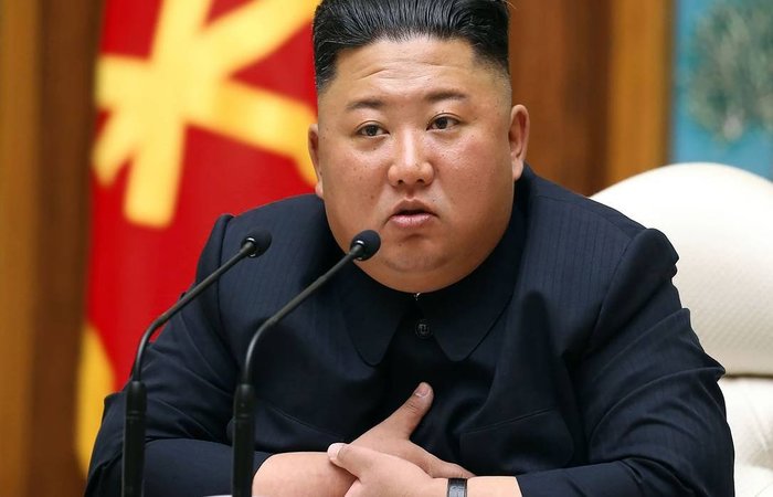 Presidente da Coreia do Norte, Kim Jong-un  (Foto: STR/AFP )