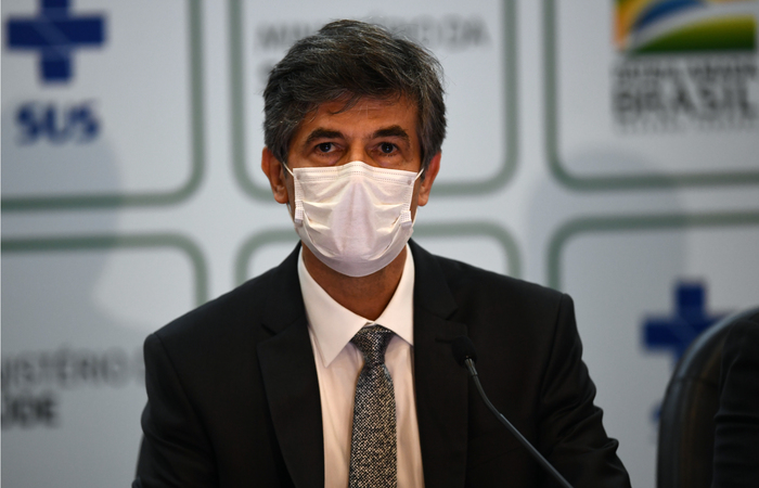 Nesta sexta-feira (15), Nelson Teich renunciou sua função no Ministério da Saúde. Ele é o segundo ministro a sair da pasta durante a pandemia (Foto: Evaristo Sá/AFP) Nesta sexta-feira (15), Nelson Teich renunciou sua função no Ministério da Saúde. Ele é o segundo ministro a sair da pasta durante a pandemia (Foto: Evaristo Sá/AFP)