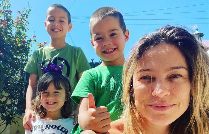 A atriz e apresentadora Luana Piovani mora em Portugal com os trs filhos Dom, Bem e Liz (Foto: Reproduo/Instagram @luapio)