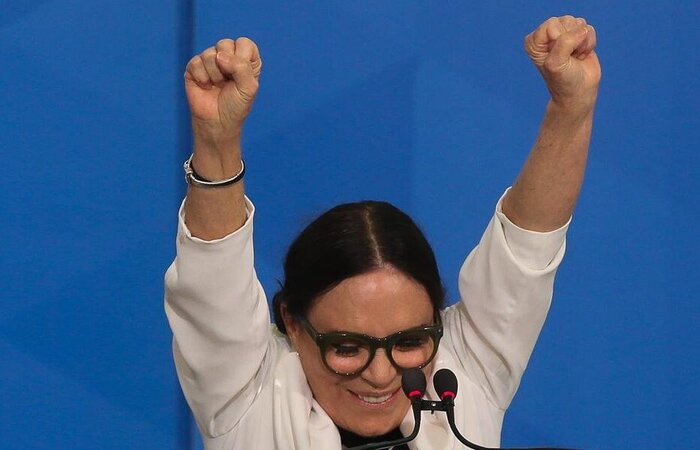 Atriz Regina Duarte foi anunciada pelo presidente Bolsonaro para o comando da pasta (Foto: Antnio Cruz/Agncia Brasil )