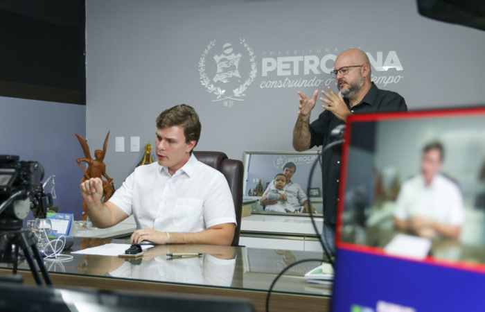  (Petrolina ser a primeira cidade pernambucana a retomar as atividades. O anncio foi feito prefeito Miguel Coelho. Foto:Divulgao)