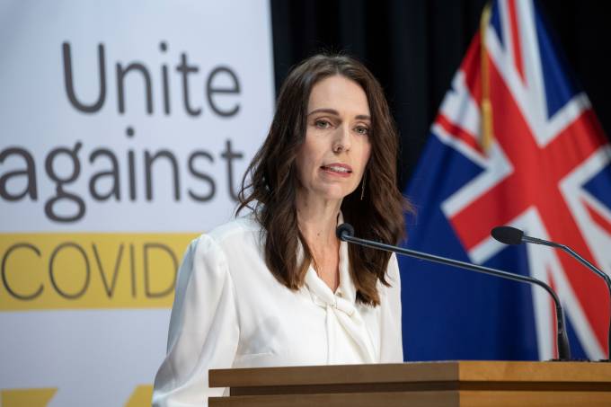 Primeira-ministra da Nova Zelândia, Jacinda Ardern (Foto: Mark Mitchell/AFP ) Primeira-ministra da Nova Zelândia, Jacinda Ardern (Foto: Mark Mitchell/AFP )