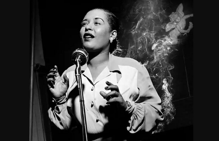 Foto: Internet/Reproduo (Billie Holiday  um dos principais nomes do jazz)