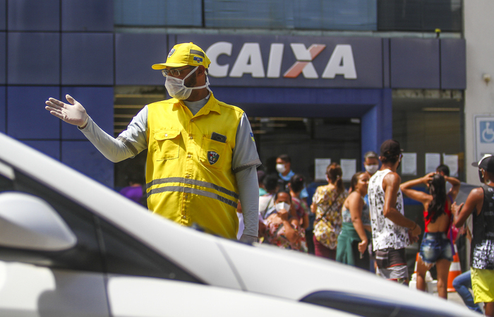 Caixa Econômica no bairro de Casa Caiada, em Olinda (Foto: Bruna Costa/DP Foto)