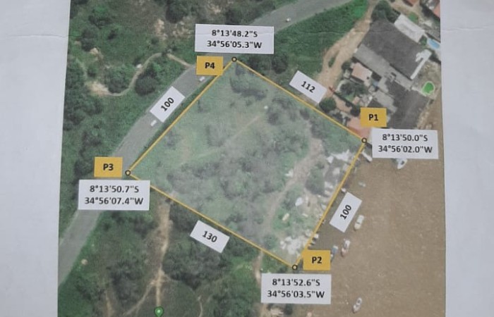 Área de 12.000 m² reivindicada pelos trabalhadores (Foto: Reprodução ) Área de 12.000 m² reivindicada pelos trabalhadores (Foto: Reprodução )