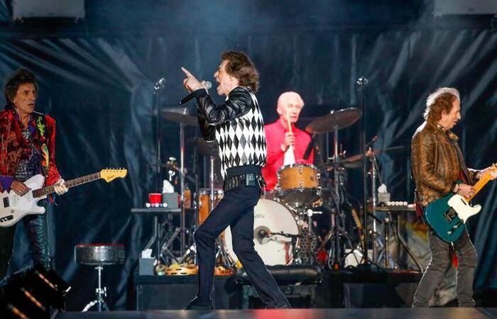 Entre os artistas que assinaram a carta esto os Rolling Stones. (Foto: Kamil Krzaczynski / AFP)