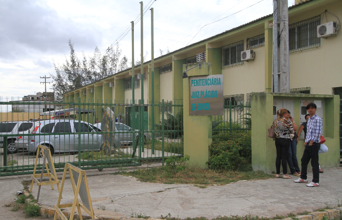 Penitenciria Juiz Plcido de Souza, em Caruaru,  uma das que mais tem casos de Covid-19: 198, at 30 de junho. (Foto: Annaclarice Almeida/Arquivo DP.)