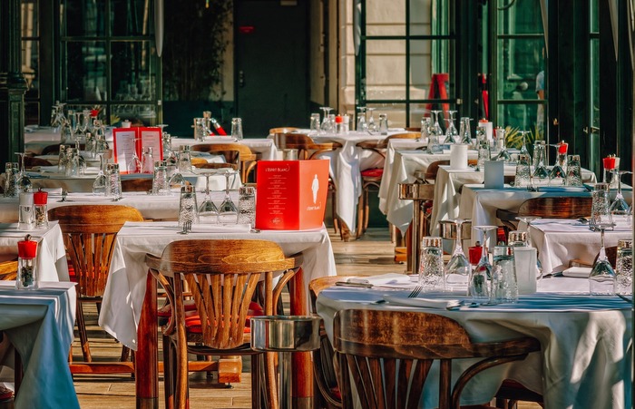 Restaurantes tero limitao de capacidade em 50% na reabertura. (Foto: Pixabay/Reproduo)