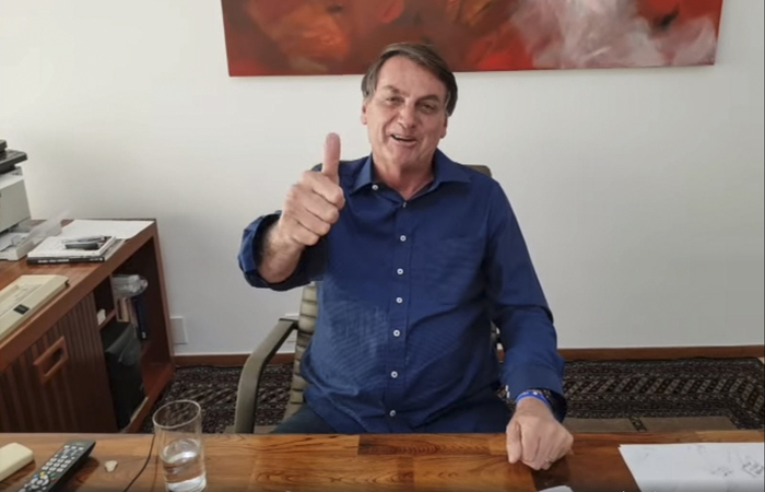 (Foto: Stringer/Jair Bolsonaro in Facebook/AFP) (Foto: Stringer/Jair Bolsonaro in Facebook/AFP)