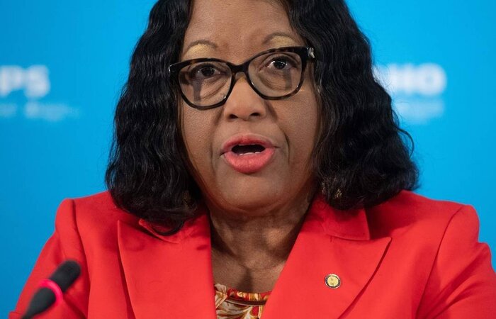 Diretora-geral da Opas, Carissa Etienne (Foto: SAUL LOEB / AFP)