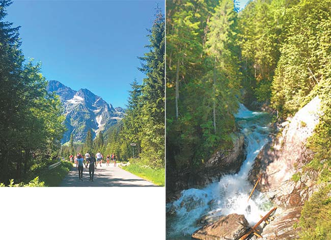 Da entrada do parque at o lago, o viajante enfrenta uma caminhada de 8,5 km. Uma das atraes mais visitadas da trilha so as quedas de gua com at 10 metros de altura (Fotos: Fbio Jardelino/cortesia)