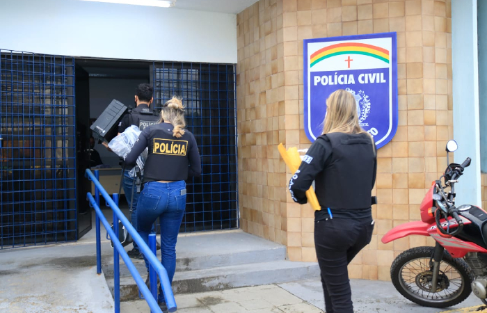 Operações Chorume e Locatário foram deflagradas na manhã desta terça (21). (Foto: Divulgação/PCPE.)
