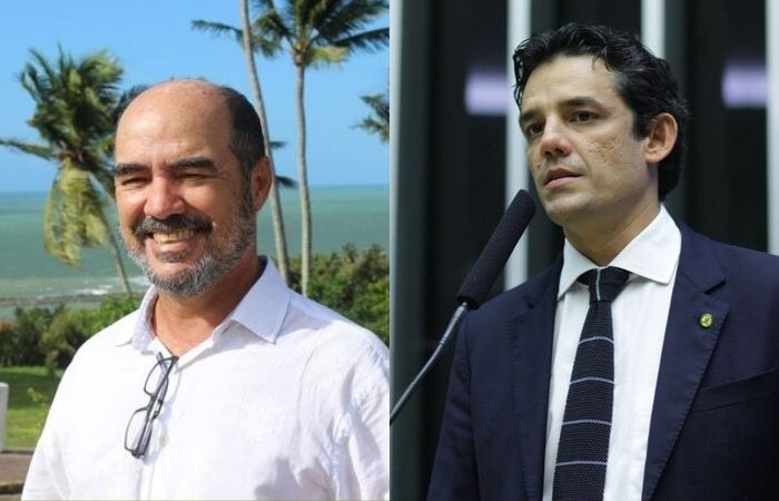 Pedro Mendes (PSB) tenta firmar aliança de partidos para garantir sua eleição com o apoio da Frente Ampla e  Daniel Coelho (PSDB) se apoia em estrutura da Frente das Oposições (Foto: Divulgação)