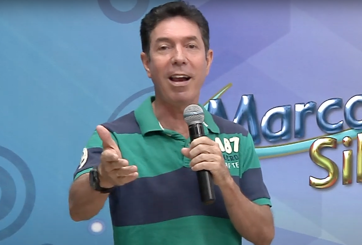 Marcos Silva, apresentador do Tarde Legal (Foto: TV Nova/Reproduo)