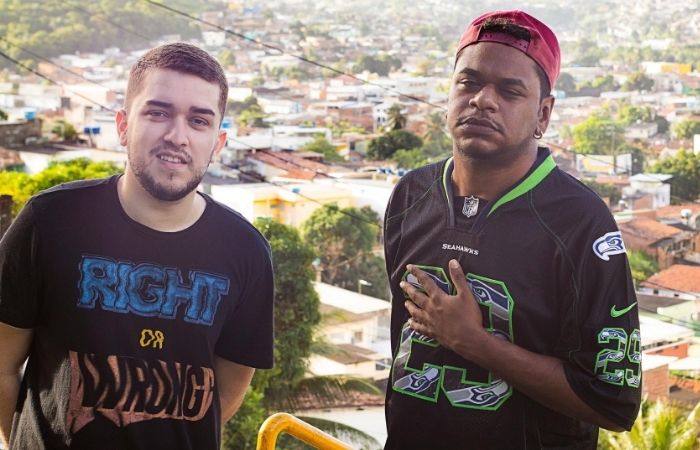 Eliabe King, 28, e Alexandre Vinicius, 24, formam o Brega Bregoso (Foto: Gera/Divulgao)