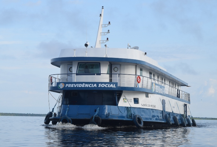 Barco partirá para missão pela calha do Rio Solimões
(Foto: Reprodução/INSS.) Barco partirá para missão pela calha do Rio Solimões
(Foto: Reprodução/INSS.)