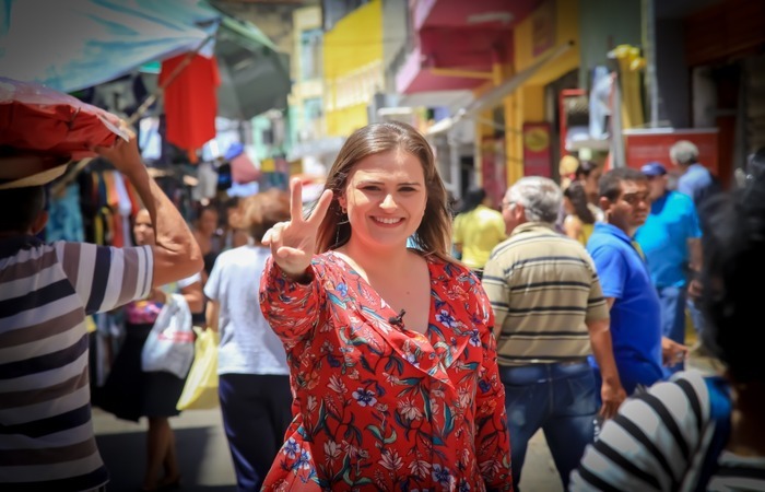 O nome de Marília Arraes foi confirmado na disputa pela direção nacional na última sexta-feira. Foto: Divulgação O nome de Marília Arraes foi confirmado na disputa pela direção nacional na última sexta-feira. Foto: Divulgação