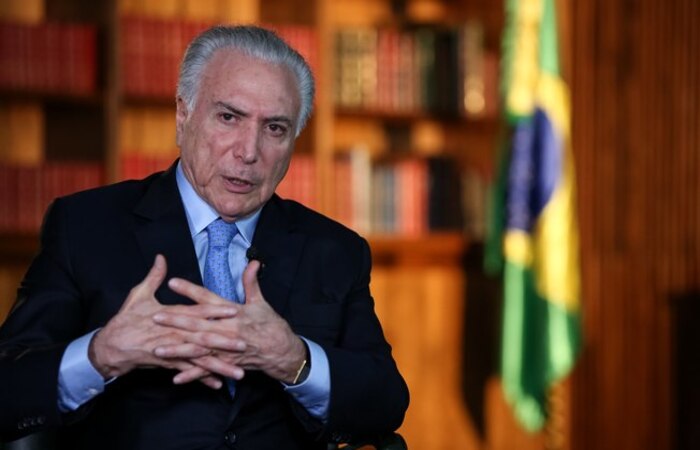 Ex-presidente  filho de libaneses e dever coordenar apoio brasileiro (Marcos Corra/PR/Imagem de arquivo
)