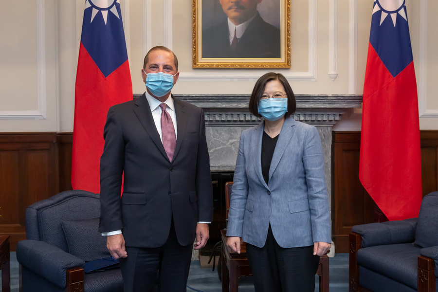  (Foto: Handout / Taiwan Presidential Office / AFP)