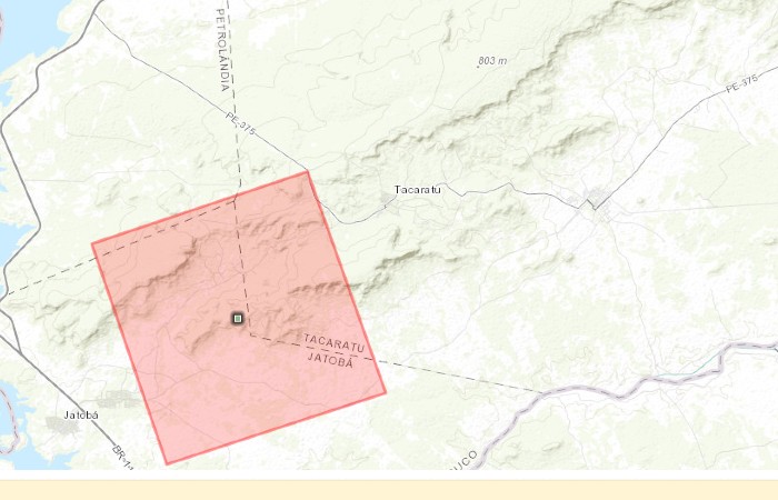 (A área pertencente aos Pankararus está localizada na divisa entre os municípios de Jatobá, Petrolândia e Tacaratu, no sertão pernambucano. Foto: Isa/Reprodução) (A área pertencente aos Pankararus está localizada na divisa entre os municípios de Jatobá, Petrolândia e Tacaratu, no sertão pernambucano. Foto: Isa/Reprodução)