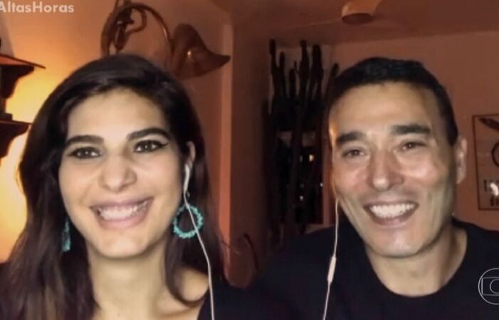 Jornalistas Andréia Sadi e André Rizek revelam que se casaram durante a ...