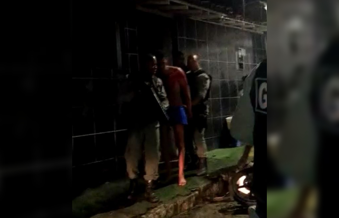 Prisão aconteceu na madrugada desta sexta-feira (28). (Foto: Reprodução/WhatsApp.) Prisão aconteceu na madrugada desta sexta-feira (28). (Foto: Reprodução/WhatsApp.)