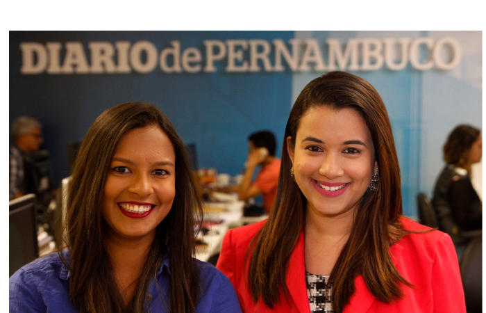 Ana Maria Nascimento e Alice de Souza são concorrentes da categoria Reportagem Impresso (Foto: Paulo Paiva / DP Foto) Ana Maria Nascimento e Alice de Souza são concorrentes da categoria Reportagem Impresso (Foto: Paulo Paiva / DP Foto)