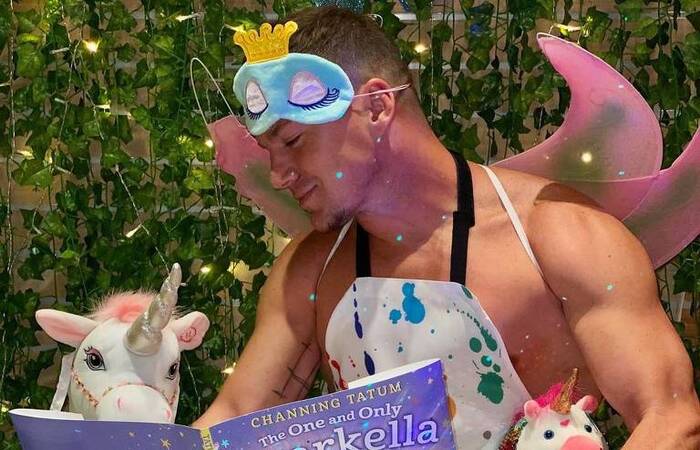 Channing Tatum escreveu livro inspirado na filha de 7 anos (Foto: Reproduo/Instagram)