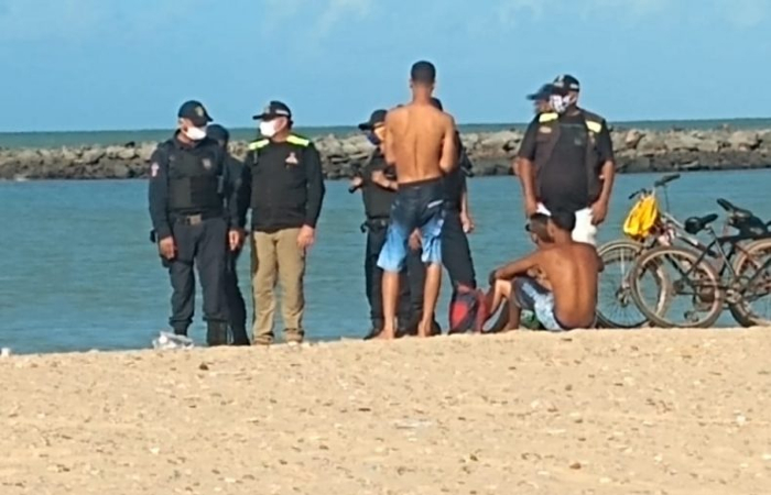 Equipe vai percorrer os nove quilômetros de praias para cumprimento das determinações do Plano de Convivência Estadual. (Foto: Guarda Municipal de Olinda.) Equipe vai percorrer os nove quilômetros de praias para cumprimento das determinações do Plano de Convivência Estadual. (Foto: Guarda Municipal de Olinda.)