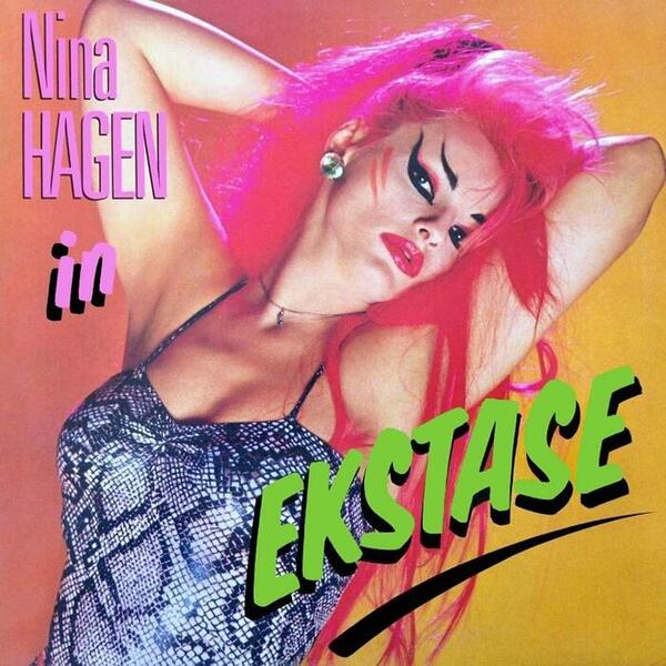 In Ekstase era o lbum de trabalho de Nina Hagen durante a visita ao Recife (Foto: CBS Records/Divulgao)