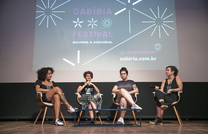 A primeira edio do festival, realizada em 2019, reuniu 70 cineastas mulheres e exibio de 35 filmes (Foto: Divulgao)