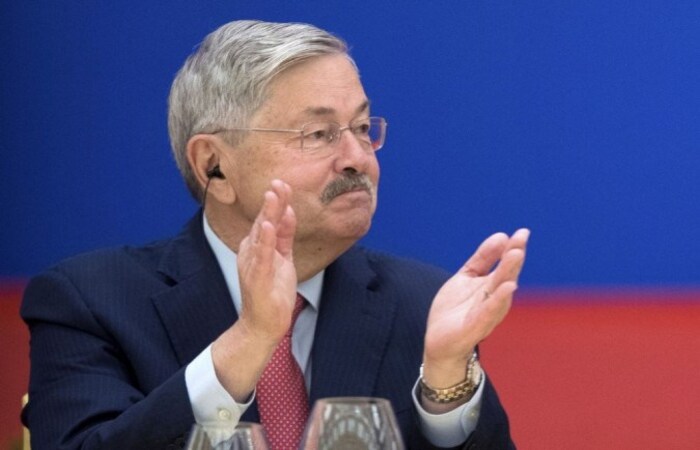 Terry Branstad, o Embaixador dos EUA na China. (Foto: Mark Schiefelbein/POOL/AFP) Terry Branstad, o Embaixador dos EUA na China. (Foto: Mark Schiefelbein/POOL/AFP)