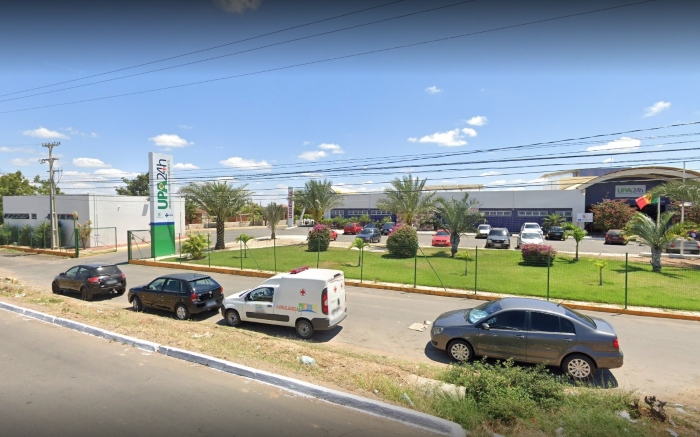 Vítimas foram socorridas para a UPA do município. (Foto: Reprodução/Google Street View.)