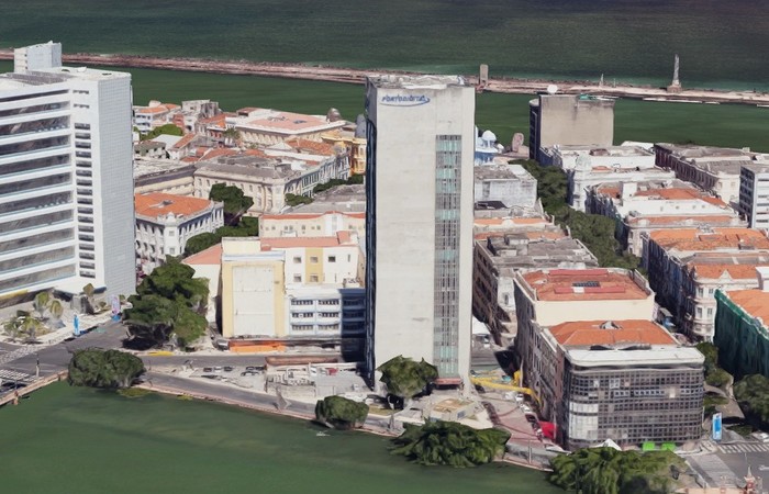 Capital pernambucana registrou crescimento de 62% quando comparada com a avaliao de 2011, a ltima antes da atual gesto. Em comparao com o ltimo levantamento, de 2017, o Recife avanou 10 posies no ranking de capitais. (Foto: Google Maps/Reproduo.)
