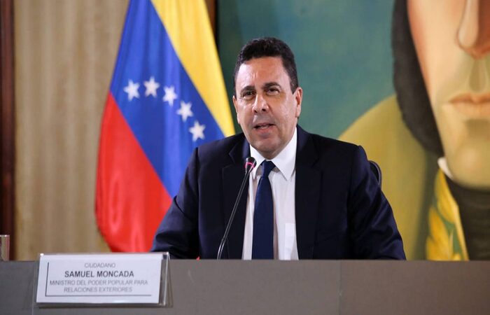 Embaixador da Venezuela na ONU, Samuel Moncada (Foto: Divulgao/Ministrio das Relaes Exteriores da Venezuela)
