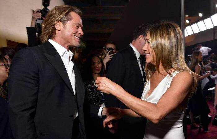 Ex-casal se reuniu com outras celebridades pelo Zoom para evento (Foto: AFP)