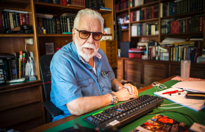 'Me sinto bem em ser lembrado pelo meu trabalho', diz Manoel Carlos, responsvel por diversos clssicos da teledramaturgia. (Foto: Alex Carvalho/Divulgao.)