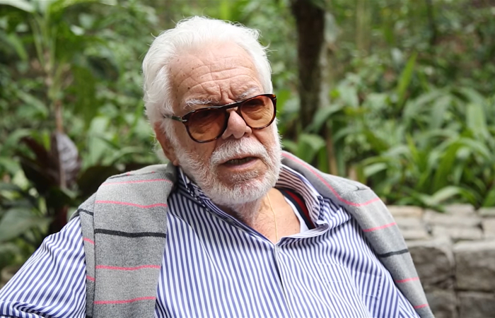 'Nem descarto nem prometo nada. Estou com quase 90 anos', diz Maneco sobre voltar a escrever novelas. (Foto: Reproduo/Globo.)