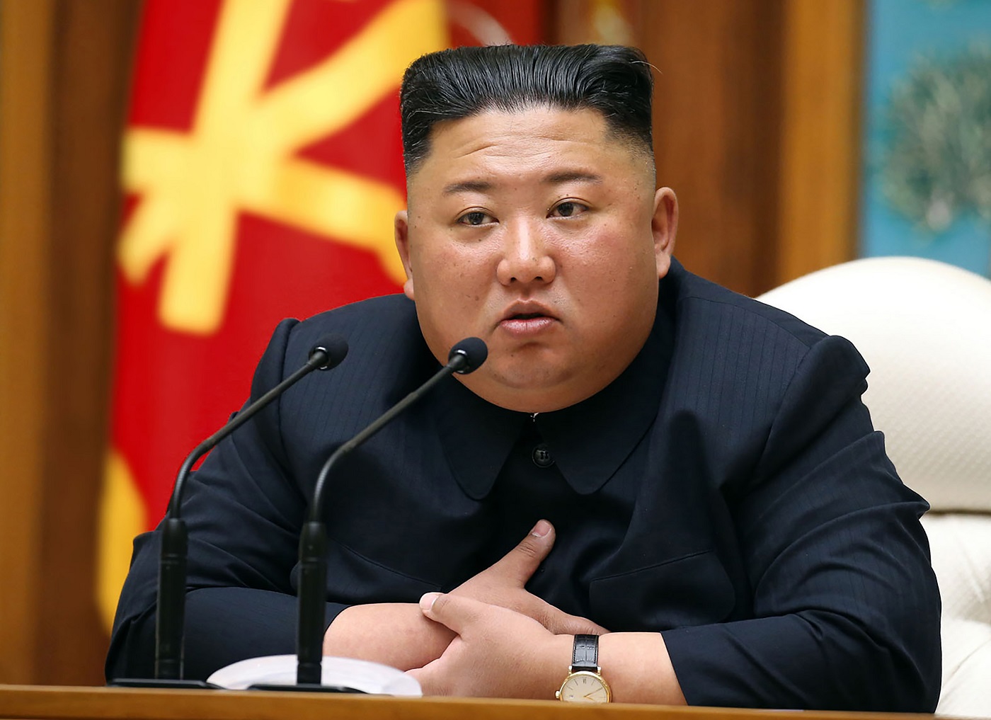 (Foto: STR / KCNA VIA KNS / AFP) (Foto: STR / KCNA VIA KNS / AFP)
