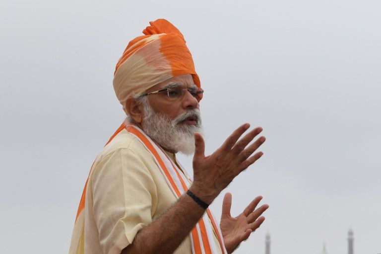 Primeiro-ministro indiano, Narendra Modi (Foto: AFP/Arquivos)