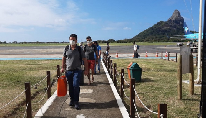 Primeira etapa da reabertura de Noronha para o turismo aconteceu em 1º de setembro. (Foto: Divulgação) Primeira etapa da reabertura de Noronha para o turismo aconteceu em 1º de setembro. (Foto: Divulgação)