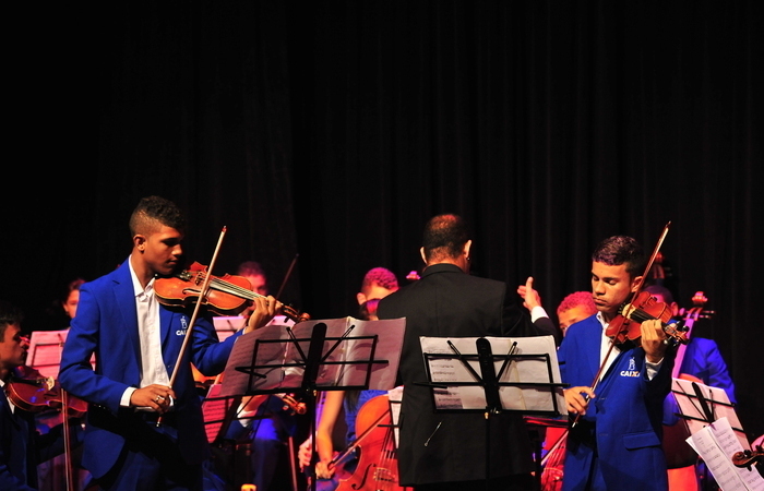 (Foto: Orquestra Criança Cidadã/Divulgação) (Foto: Orquestra Criança Cidadã/Divulgação)