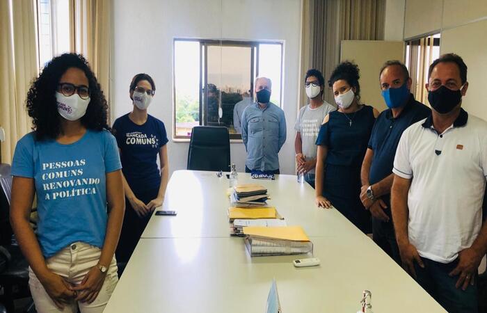 (Arnaldo Delmondes, candidato a prefeito de Jaboatão pelo PCdoB, esteve com reitor na última segunda-feira. Foto: Divulgação) (Arnaldo Delmondes, candidato a prefeito de Jaboatão pelo PCdoB, esteve com reitor na última segunda-feira. Foto: Divulgação)